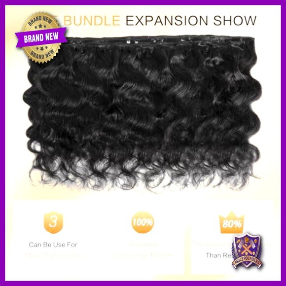 100% Brazilian Virgin Human Hair Bundles Body Wave 16A Premium 14-18 Inch